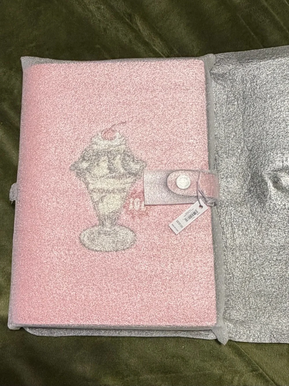 Coach Pink Ice Cream Patch Notebook Cover - Picture 5 of 5
